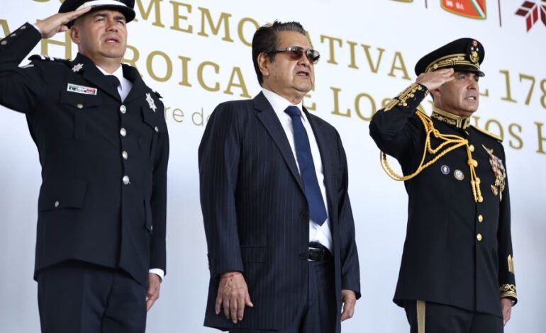 Hidalgo Honra a los Héroes de Chapultepec