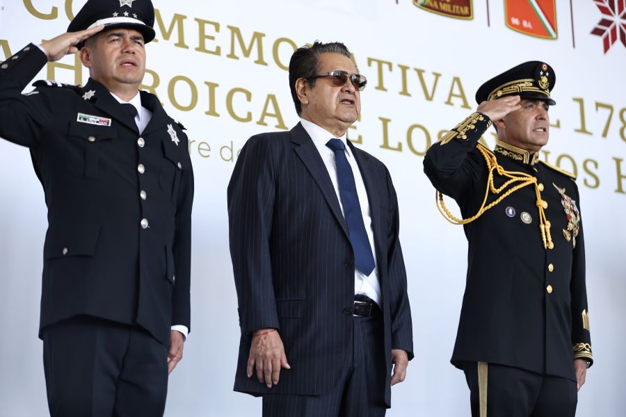Hidalgo Honra a los Héroes de Chapultepec