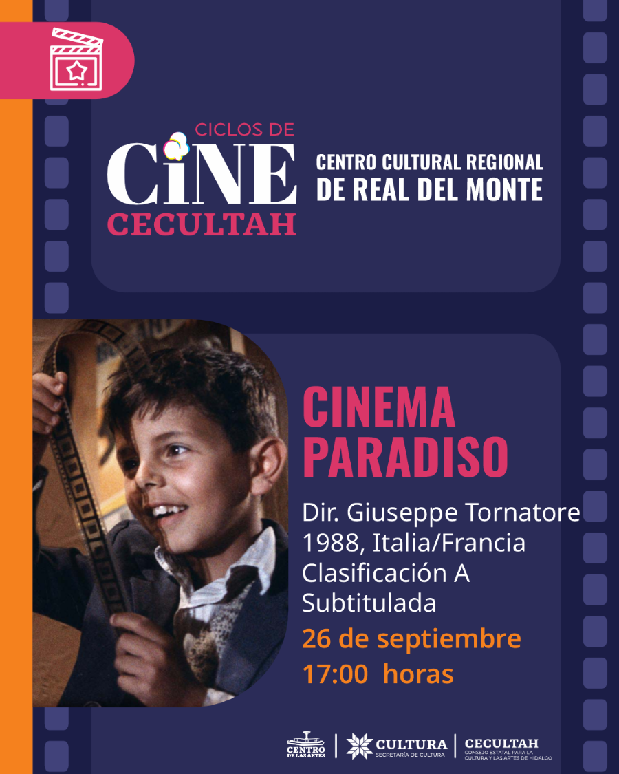 Cine Gratuito Cada Semana en Tres Recintos Culturales de Hidalgo