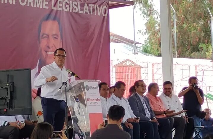 Diputado Ricardo Crespo Rinde Su Primer Informe Legislativo