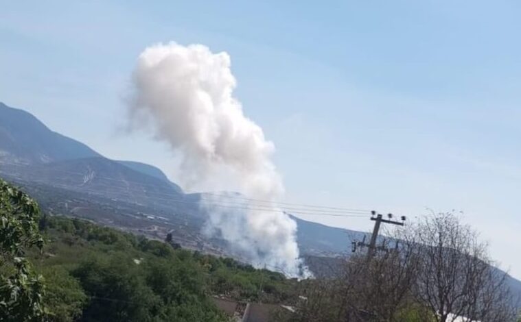 Explota Material de Pirotecnia en la Comunidad de Cerritos, Municipio de Santiago de Anaya
