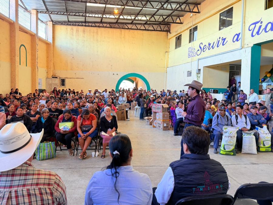 Infraestructura hídrica y Apoyos Productivos para la Huasteca y Sierra Alta