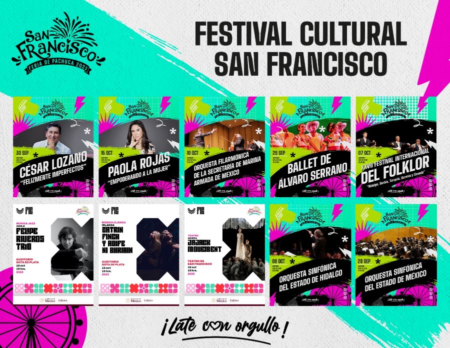 Inicia la Preventa de Boletos Para Vivir el Festival Cultural San Francisco