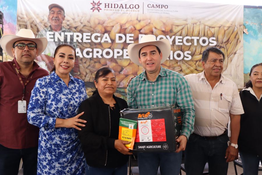 La Secretaría de Agricultura y Desarrollo Rural Fortalece al Campo Con Entrega de Apoyos Productivos