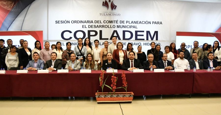 Tercera Sesión Ordinaria del Comité de Planeación Para el Desarrollo Municipal (Copladem en Tulancingo)