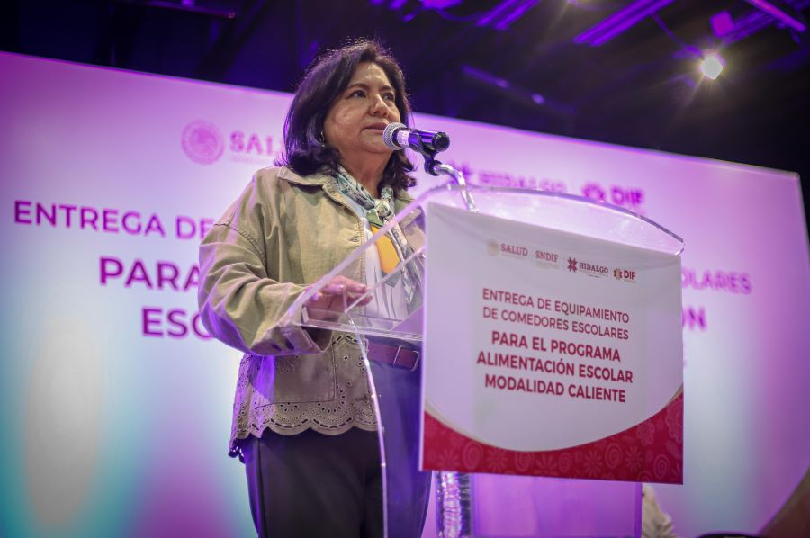 Mejora DIF Hidalgo la nutrición con comedores escolares equipados y alimentos de origen local.
