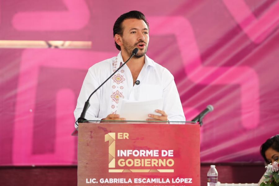 Miguel Tello Refrenda Compromiso del Gobierno de Hidalgo Con El Valle del Mezquital en Informe de Chilcuautla