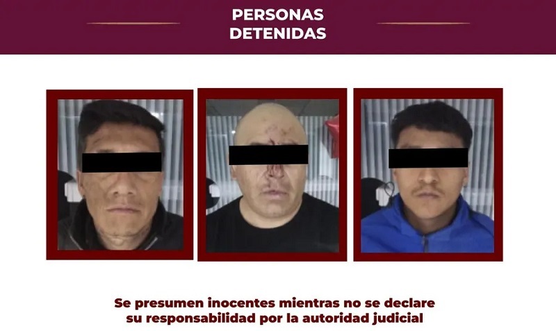 La PGJEH Detuvo a Tres Hombres y Abatió a Uno en Tula de Allende Tras Un Enfrentamiento Con Disparos, Asegurando Armas Largas, Chalecos Balísticos y Un Dron.