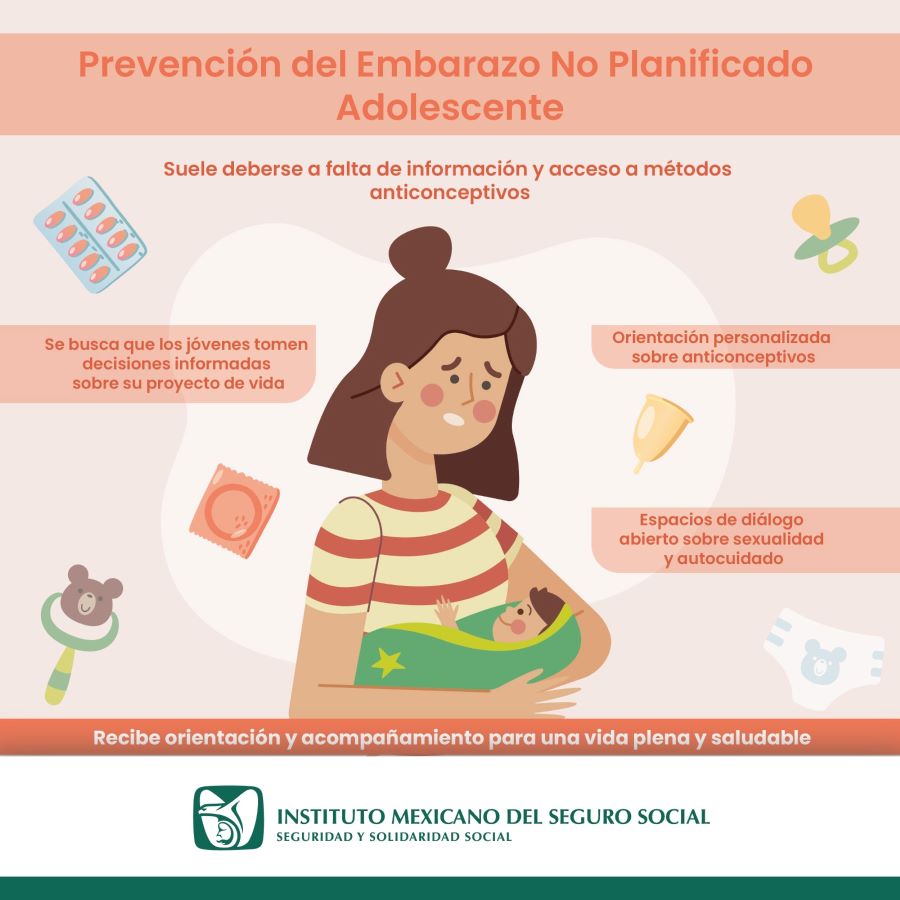Promueve IMSS Hidalgo la prevención del embarazo no planeado en adolescentes