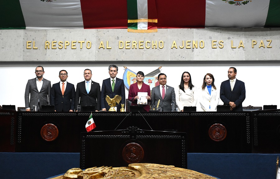 Junta de Gobierno del Congreso del Estado de Hidalgo Entrega Primer Informe de Actividades