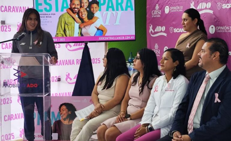ADO Celebra 14 Años de Caravana Rosa Con Un Incremento del 14% en Mastografías Gratuitas