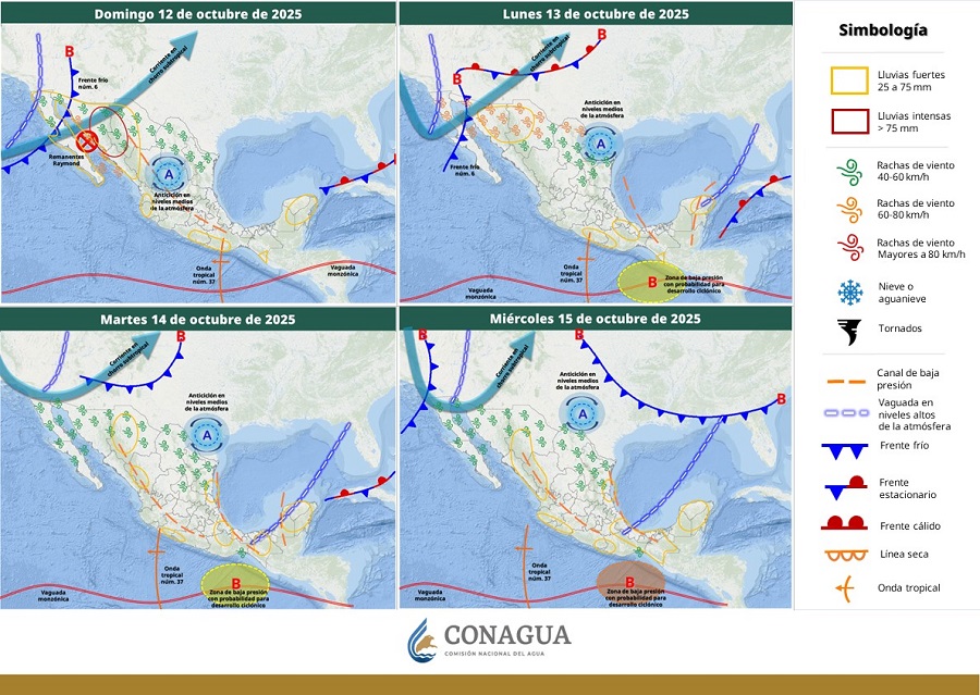 CNPC Hace Un Llamado a La Población a Redoblar Medidas de Autocuidado Por Efectos de La Tormenta Tropical Raymond