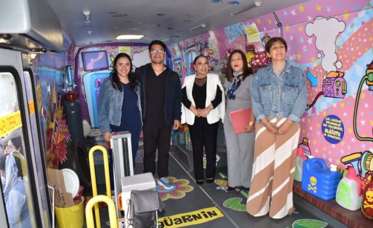 Camión Museo Itinerante de Fundación Michou y Mau Llegó al Prescolar Dif “Caic Juárez”