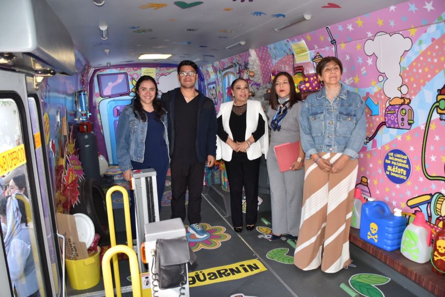Camión Museo Itinerante de Fundación Michou y Mau Llegó al Prescolar Dif “Caic Juárez”