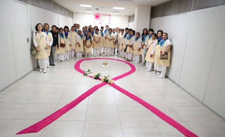 Consolida IMSS Hidalgo Apoyo Físico y Emocional a Mujeres Sobrevivientes de Cáncer de Mama Con Kits