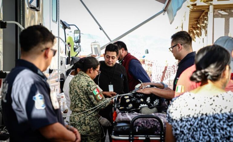 DIF Hidalgo coordina y brinda atención integral a 215 personas mediante puente aéreo