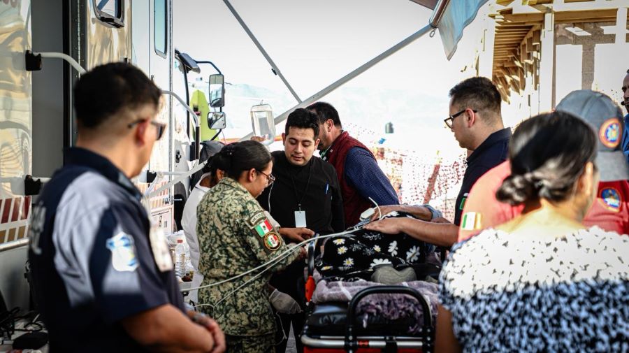 DIF Hidalgo coordina y brinda atención integral a 215 personas mediante puente aéreo
