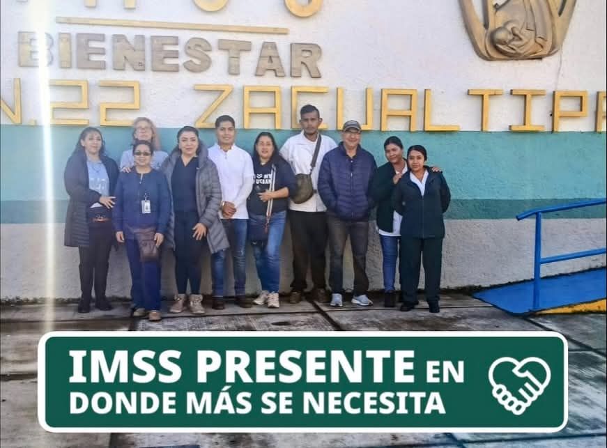 Despliega IMSS Hidalgo Brigadas Médicas en Municipios Afectados Por Lluvias