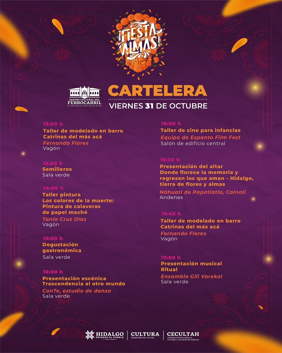 El Centro Cultural del Ferrocarril celebra el Día de Muertos