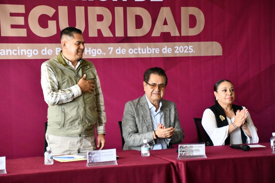 Gabinete de Seguridad Presenta al Nuevo Responsable de Seguridad Pública en Tulancingo