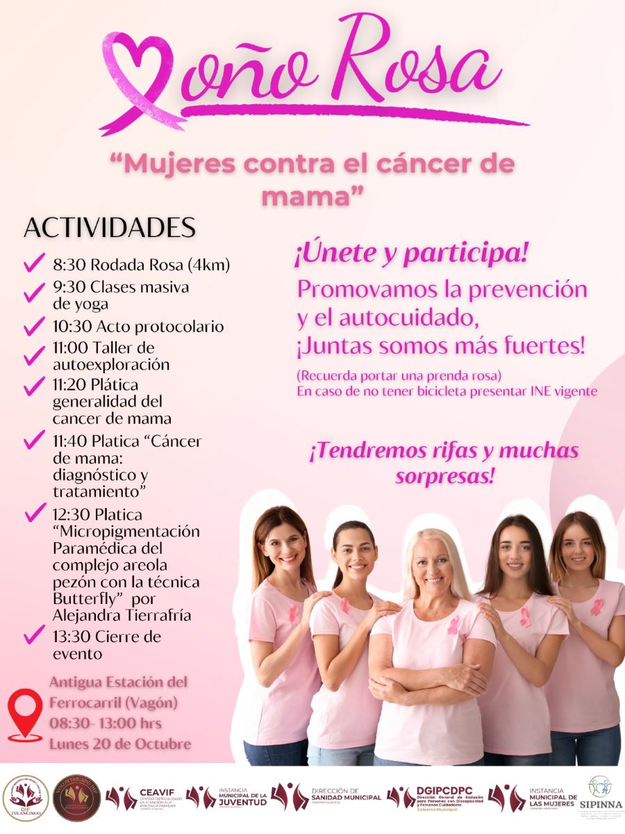 Actividades de Prevención y Concientización Denominado “Mujeres Contra El Cáncer de Mama”