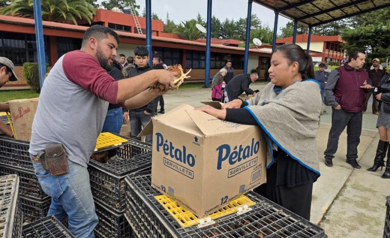 Gobierno de Hidalgo Impulsa Seguridad Alimentaria Con Entrega de Apoyos
