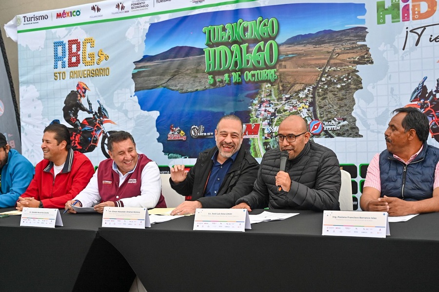 Hidalgo lidera el turismo deportivo internacional con el Rally Bola de Goma 2025