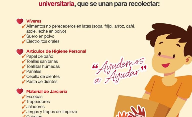 Lanza UAEH “Garzatón” para apoyar a personas afectadas