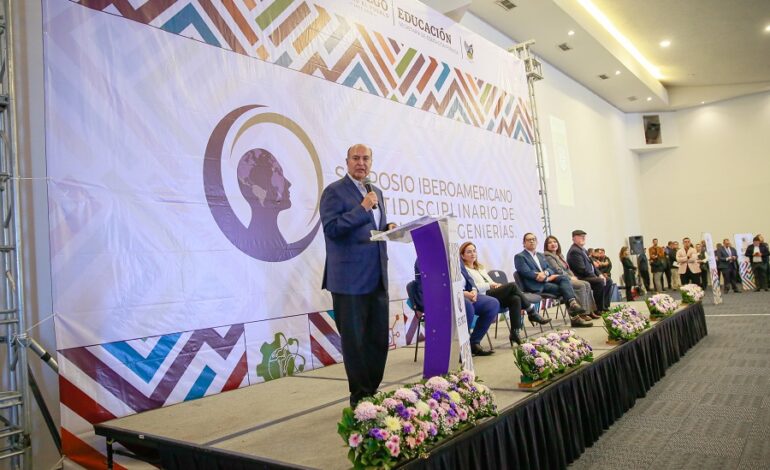 Natividad Castrejón Inaugura Simposio de Ciencias e Ingenierías