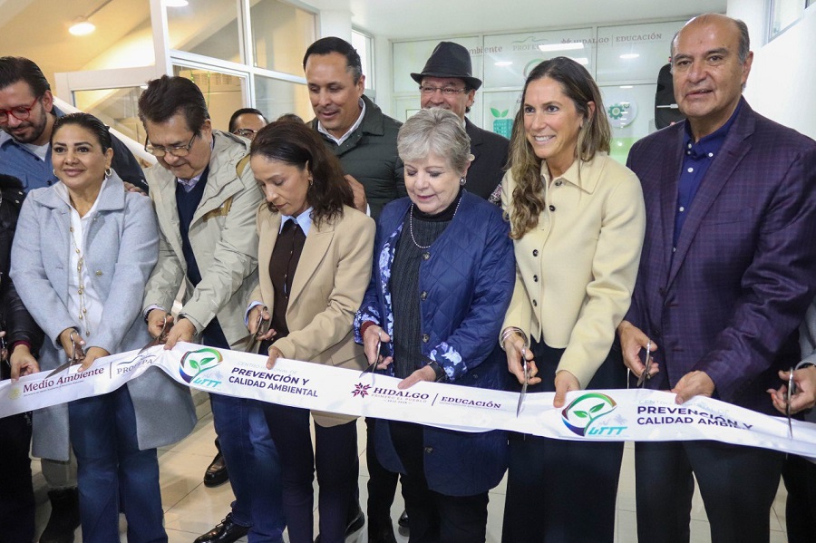 Inauguración del primer Centro Regional para la Prevención y Calidad Ambiental Tula-Tepeji