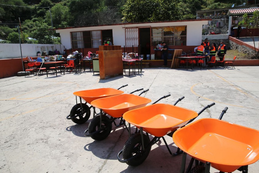 SEPH Supervisa Escuelas Afectadas Por Lluvias en Metztitlán