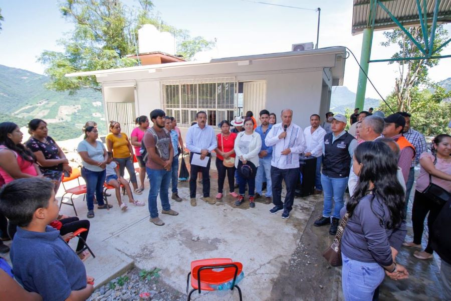 Supervisa la SEPH Avances en Rehabilitación de Escuelas Afectadas Por Lluvias en Tepehuacán