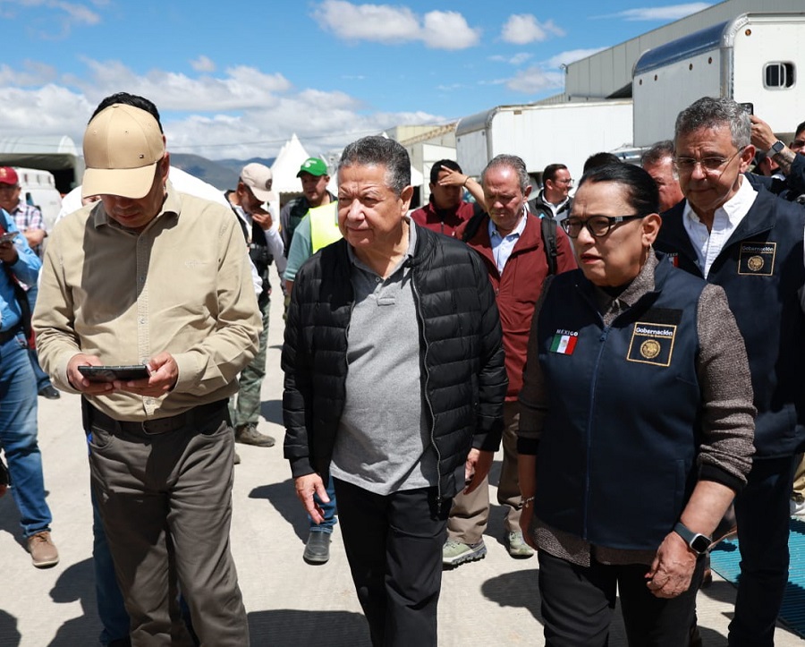 Segob y DIFH Supervisan Envío de Medicinas, Víveres y Despensas a Comunidades Aisladas Por las Lluvias