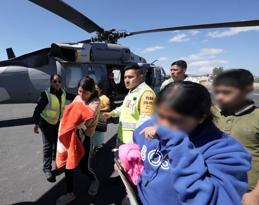 Gobierno de Hidalgo Traslada a 117 Pacientes Para su Atención Médica