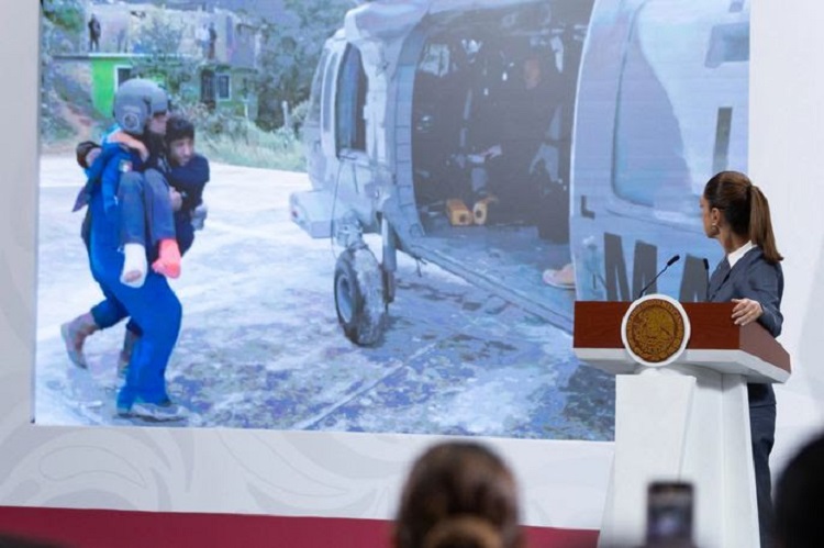 Tenemos Responsables en Cada Zona Para Coordinar La Atención en Veracruz, Hidalgo, Puebla, Querétaro y San Luis Potosi: Presidenta Claudia Sheinbaum