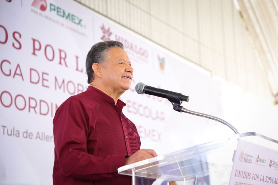 Unidos Por La Educación: Gobierno de Hidalgo Concreta Nueva Donación Por Parte de Pemex