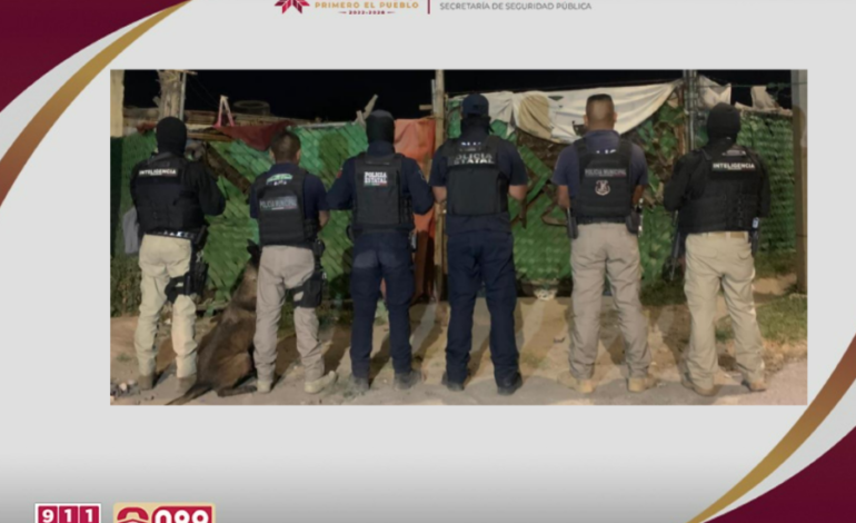 Asegura SSPH a Dos Individuos Con 500 Dosis de Droga en Mineral De La Reforma