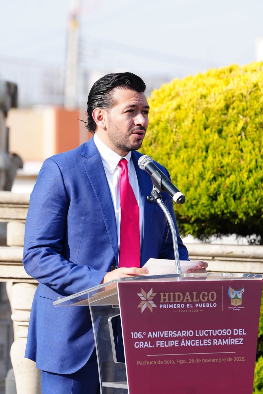 El Humanismo de Felipe Ángeles Guía la Transformación de Hidalgo en su 106.° Aniversario Luctuoso