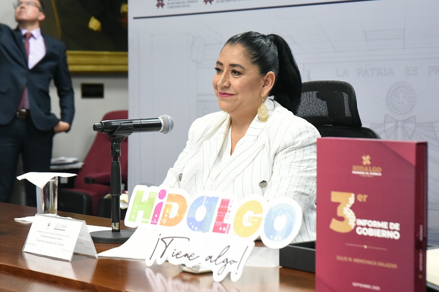 Elizabeth Quintanar Gómez, Secretaria de Turismo, Comparece Ante el Congreso y Celebra Incremento de Visitantes a Hidalgo.