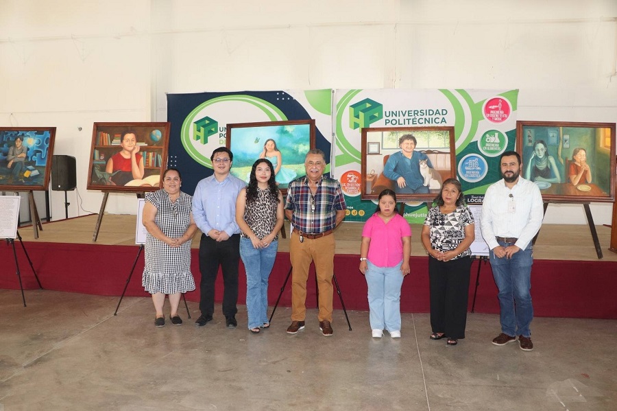Estudiante de la UPH presenta exposición inclusiva