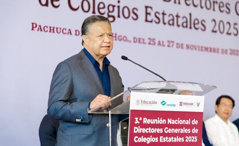 Hidalgo, sede de la Reunión Nacional de Directores Generales de Conalep