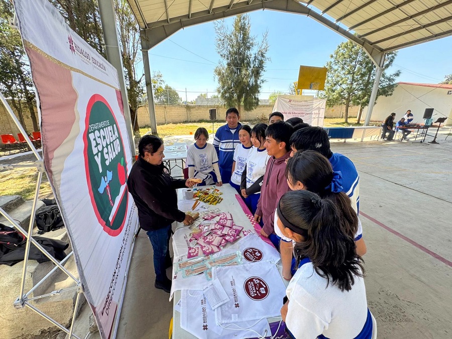 Impulsan Hábitos Saludables en Telesecundaria de Zapotlán