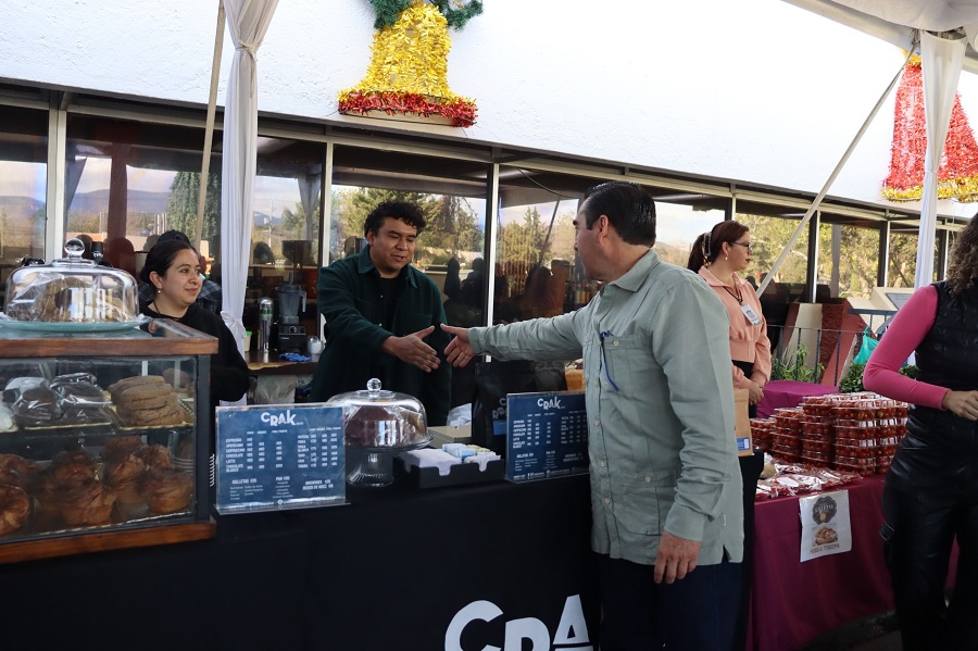 La Saderh y SEPH Promueven Productos Elaborados por Productores a Través de la Feria Navidad del Campo Hidalguense.