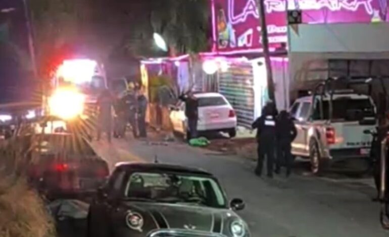 Ataque Armado en el Bar la Resaka, Saldo Siete Muertos y Cinco Heridos por Arma de Fuego