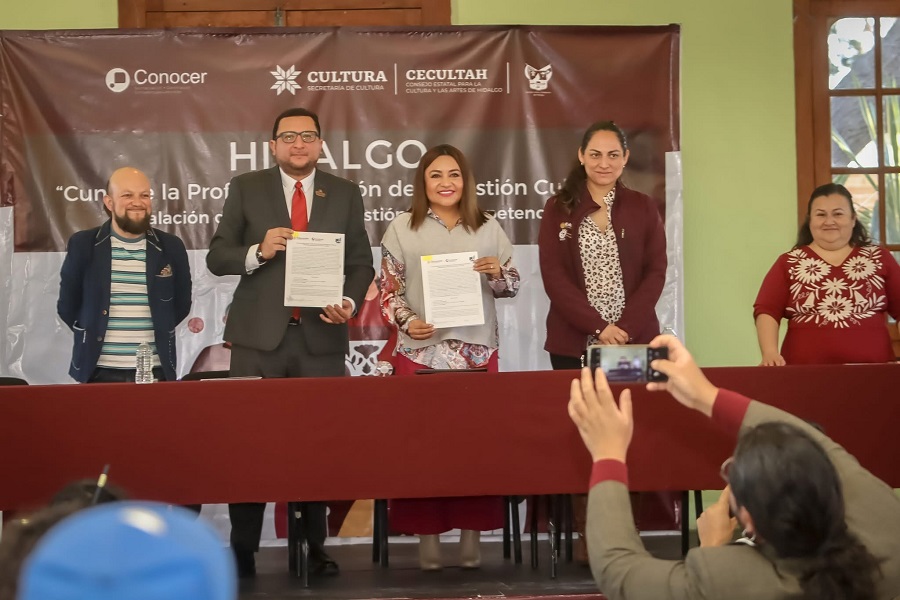 Se Instaura en Hidalgo El Primer Comité de Competencias Especializado en Cultura del País