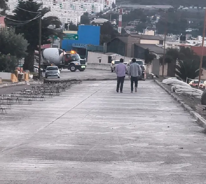 Avanza Rehabilitación del Bulevar Colosio en Perfilado, Estabilización y Colado.