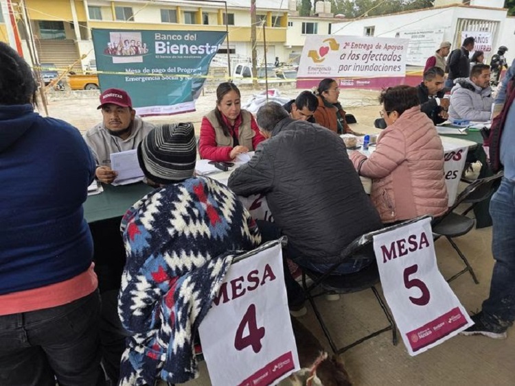 Inicia Segunda Entrega de Apoyos a Familias Afectadas Por Las Lluvias en Hidalgo, Puebla, San Luis Potosí, Querétaro, y Veracruz