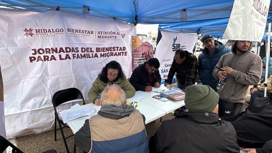 Caravana Migrante, para un retorno seguro para hidalguenses