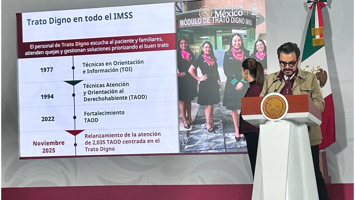 Claudia Sheinbaum Anunció que la Estrategia Trato Digno Operará en IMSS, ISSSTE, IMSS-Bienestar y Pemex
