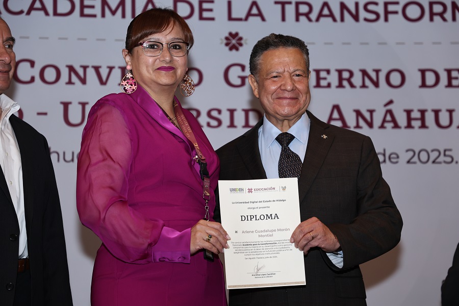 La Academia de la Transformación Motor de Formación y Capacitación de Quienes Integran el Servicio Público en Hidalgo